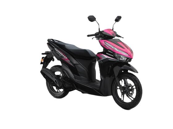 Honda Vario 125 in pink and black